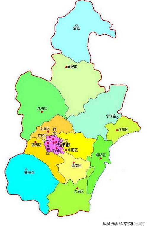 天津市地圖最新版，探索城市發(fā)展的脈絡(luò)